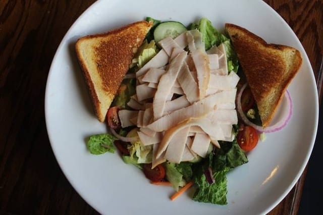 Sliced Smoked Turkey Salad.